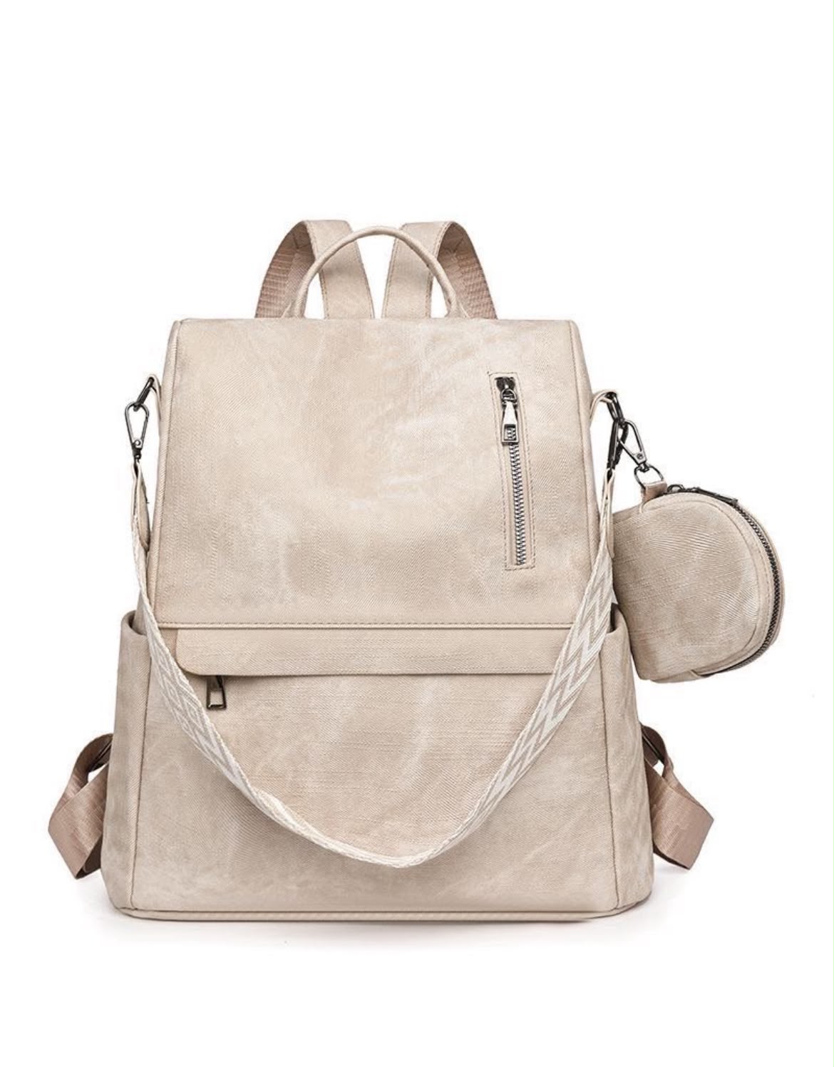 Backpack with Mini Pouch