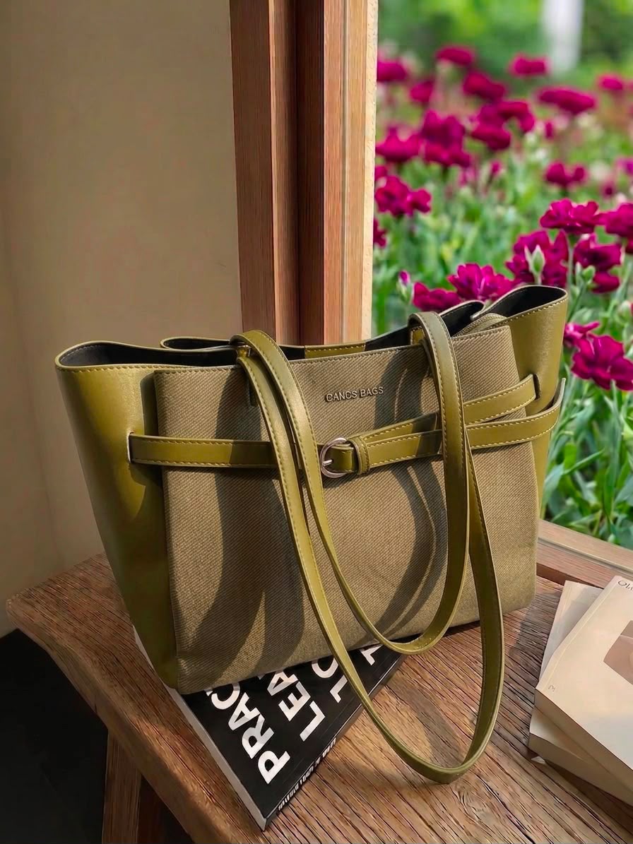 High Quality Belted Tote
