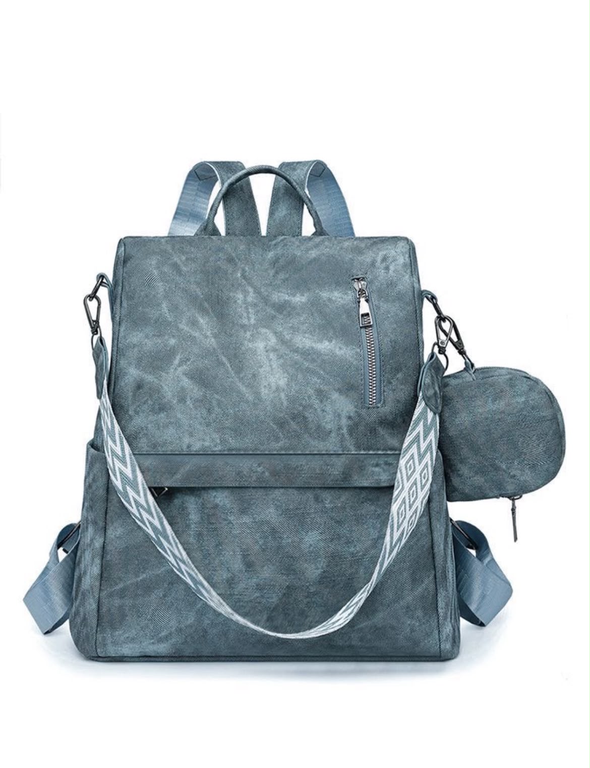 Backpack with Mini Pouch