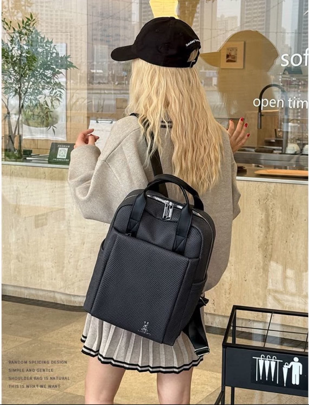 Elegant and stylish backpack