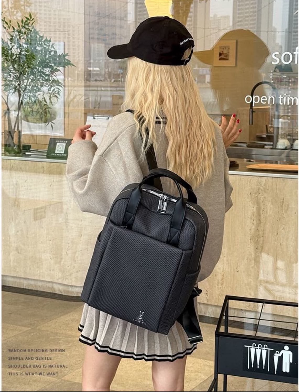 Elegant and stylish backpack