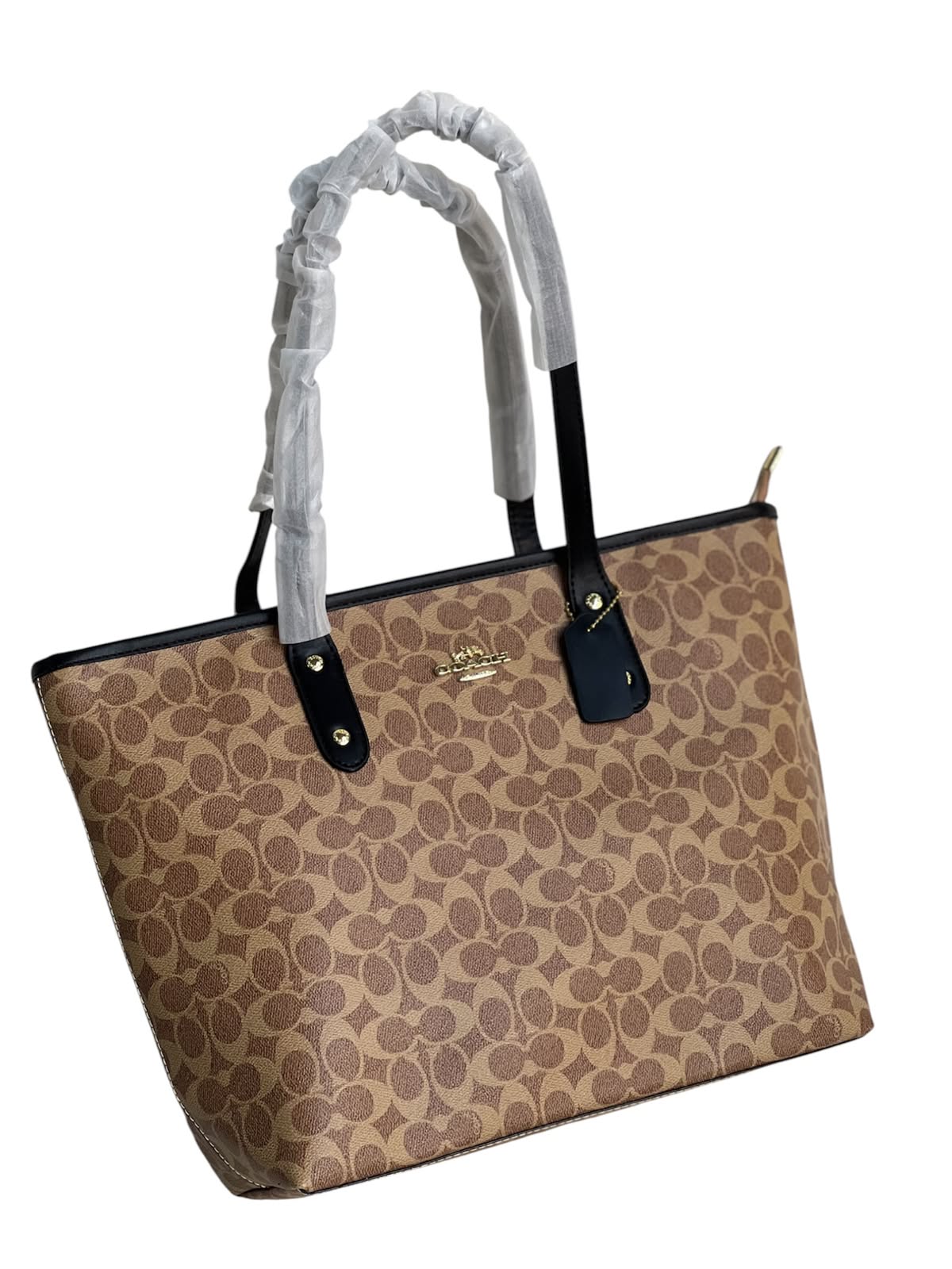 Classic Coach Signature Tote