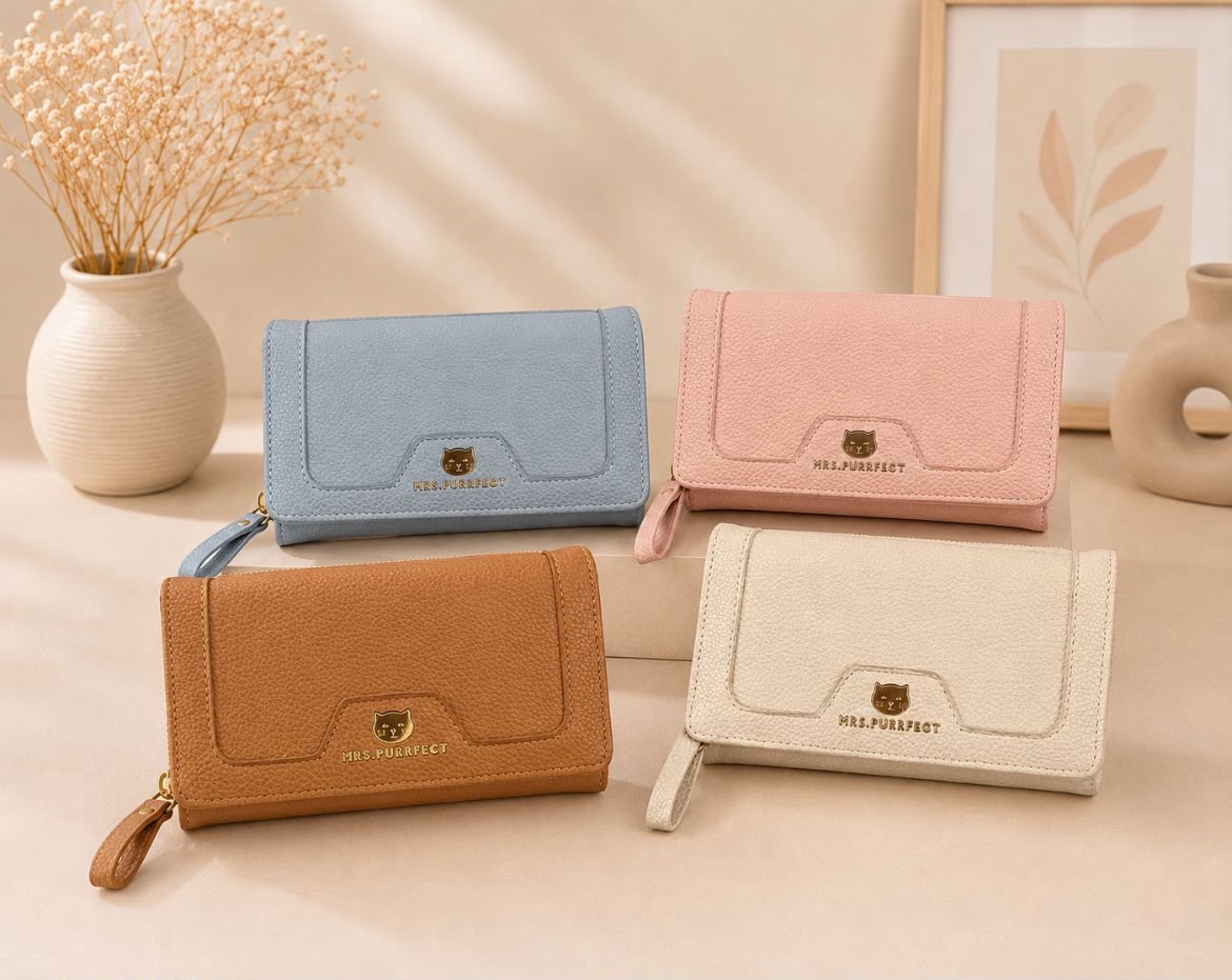 Cute cat wallet