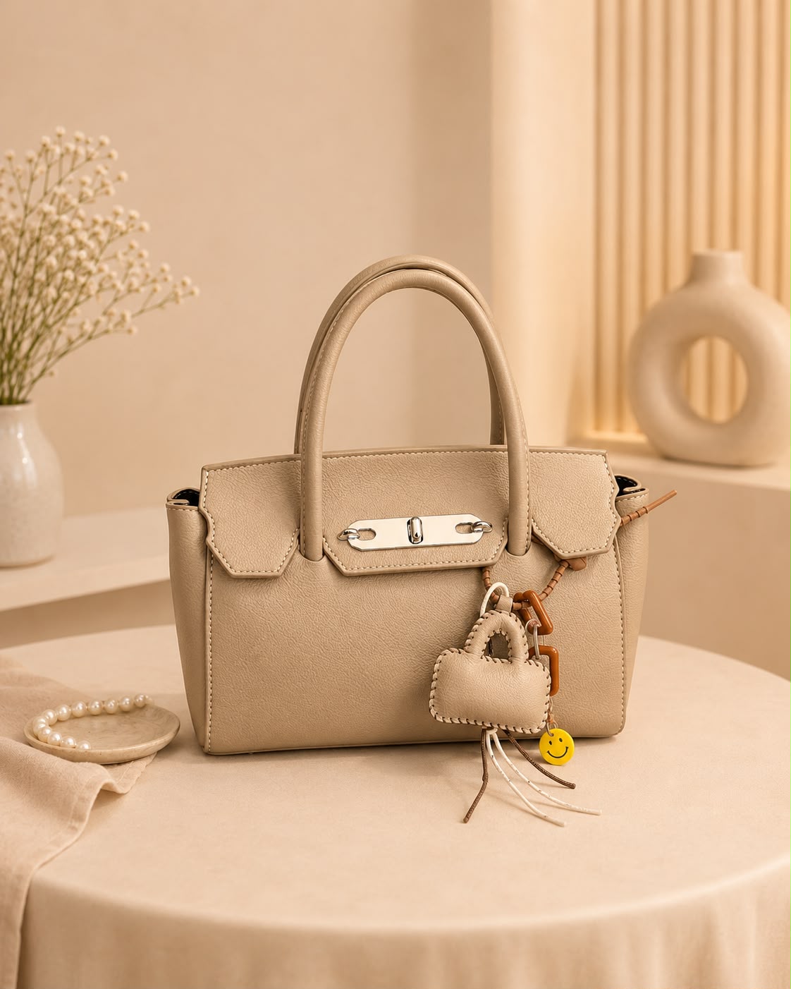 Chic & Sophisticated Leather Handbag