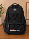 YBL Youbaili Mesh Bungee Pocket School Backpack
