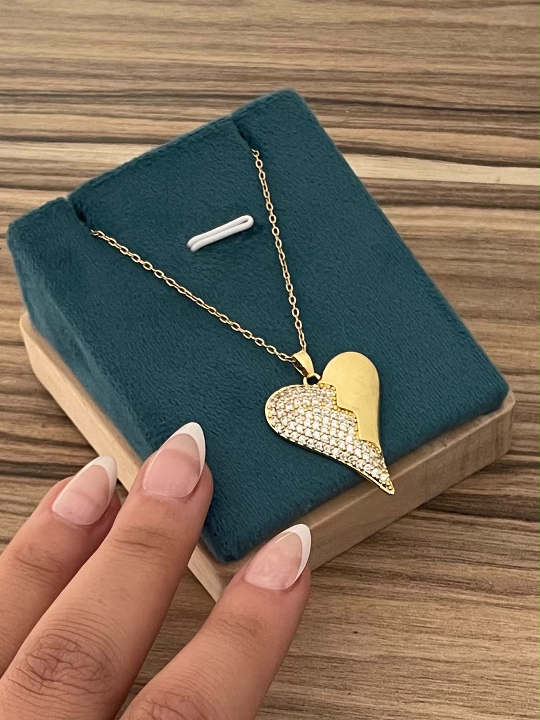 Gold Plated Chain and Lattice Jewelry Set