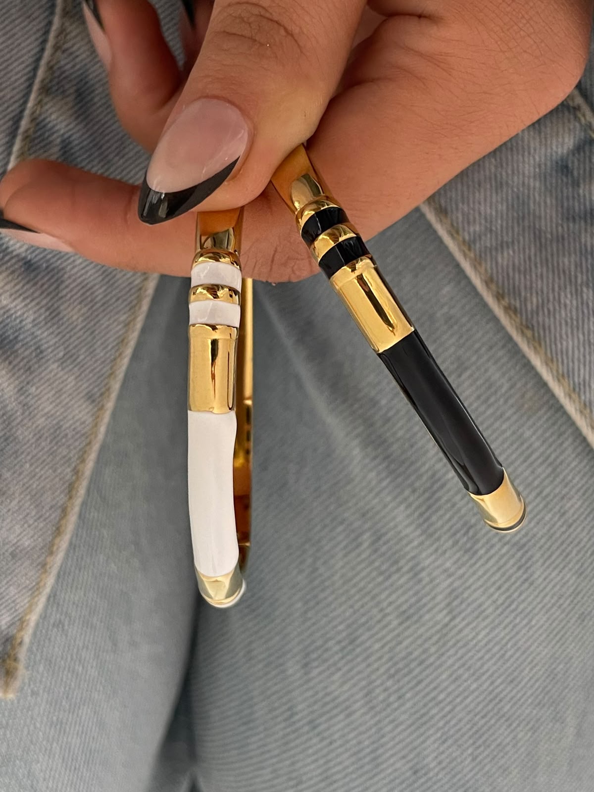 Stainless Steel Gold Bangle Set