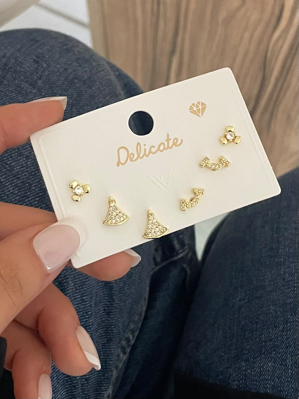 Trendy Gold-Plated Multi-Piece Earring Sets
