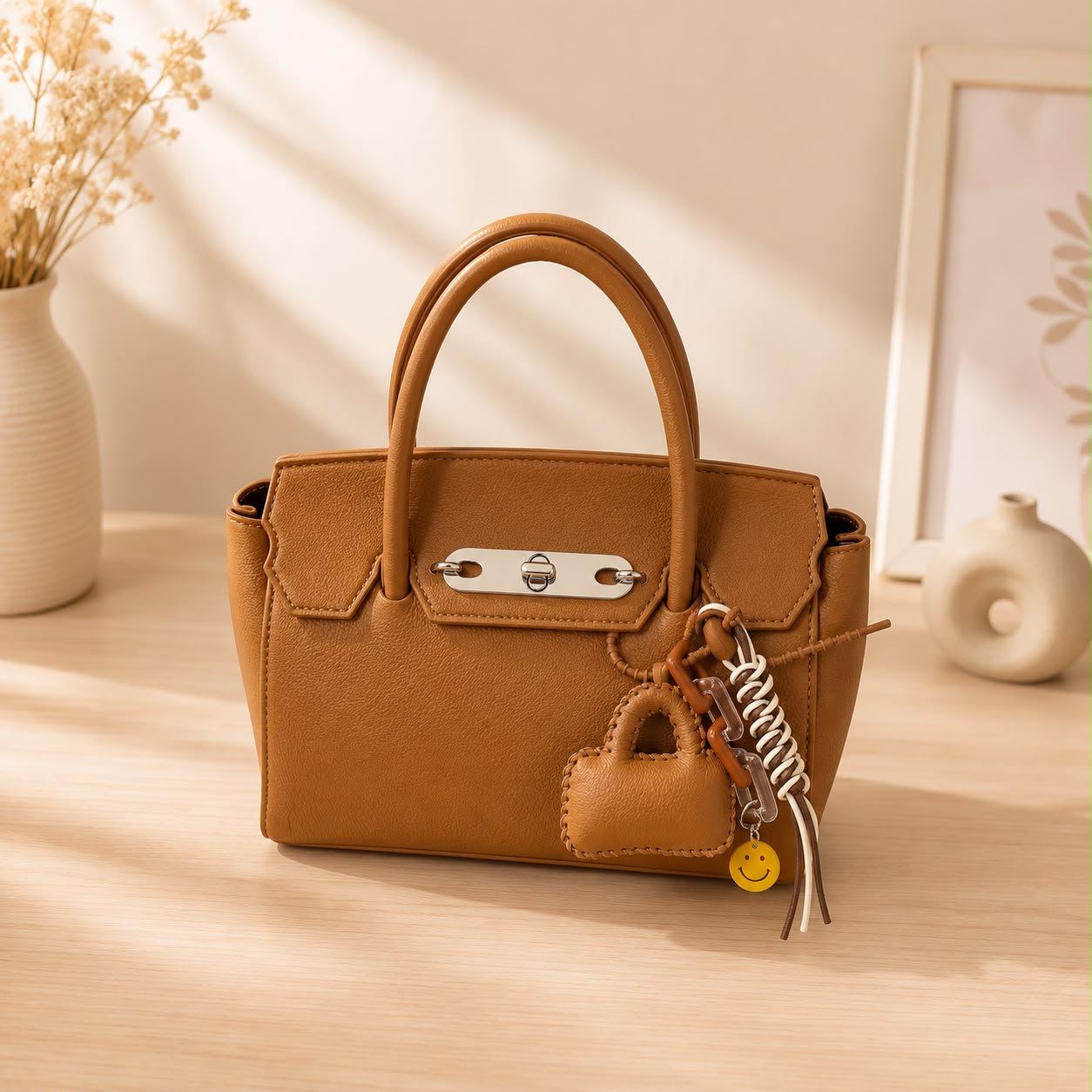 Chic & Sophisticated Leather Handbag
