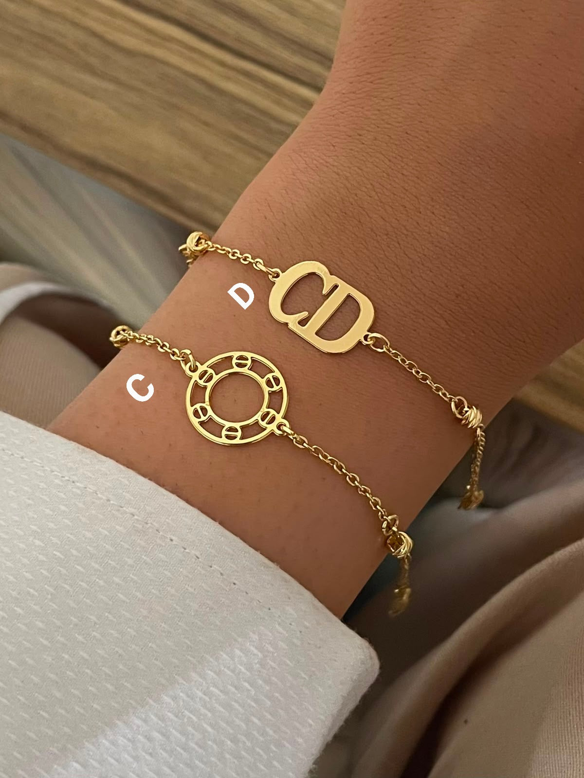 Gold Plated Charm Bracelets Collection