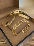 Luxury Gold-Plated Bangle