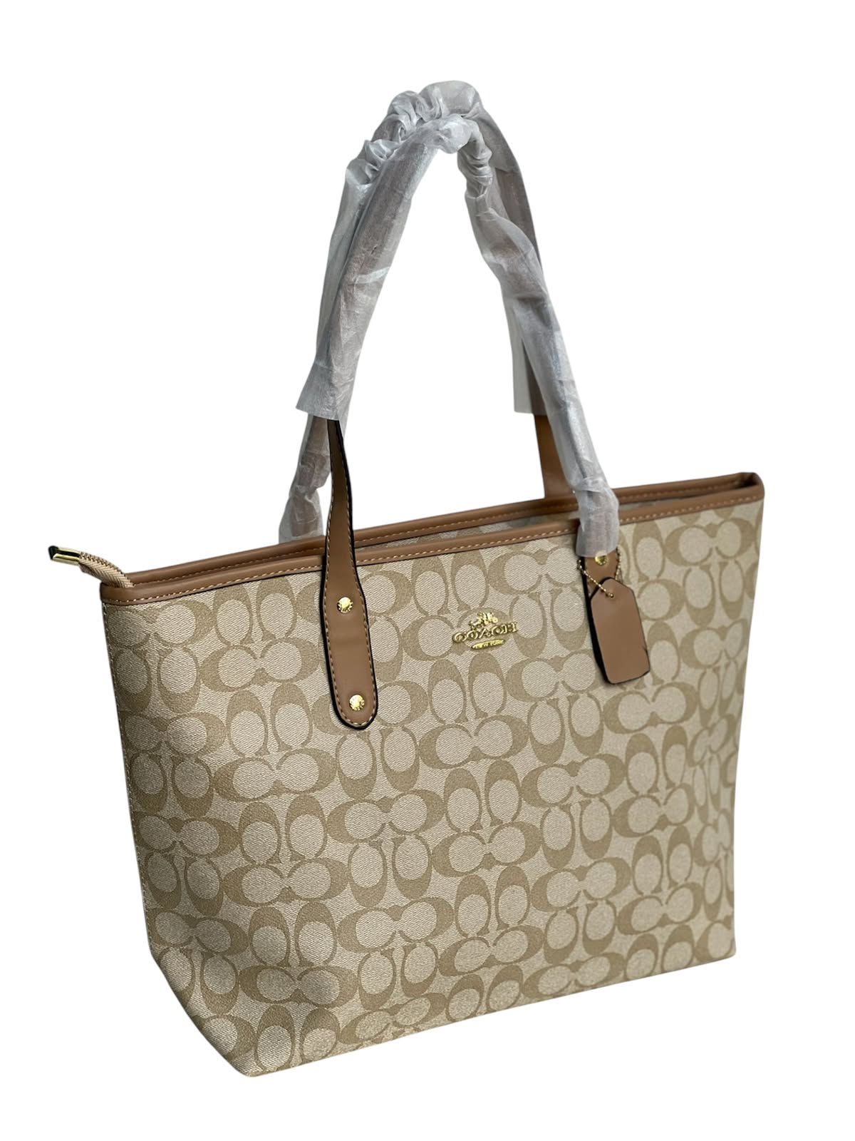 Classic Coach Signature Tote