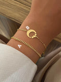 Gold Plated Charm Bracelets Collection