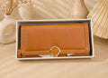 Lucky Girl Leather Wristlet Wallet