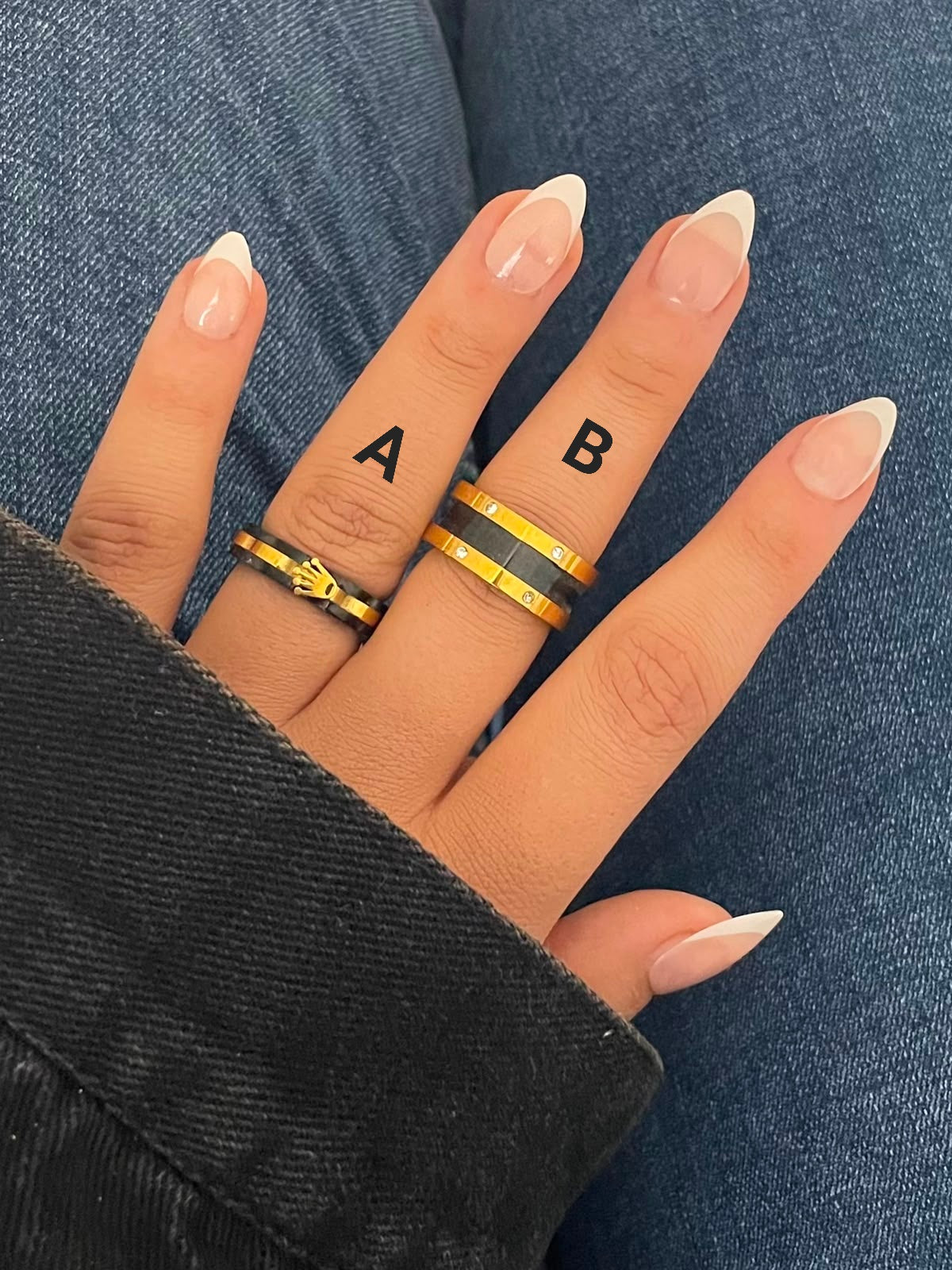 Stainless Steel Statement Rings Collection