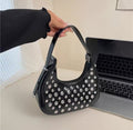 Chic Studded Mini Shoulder Bag