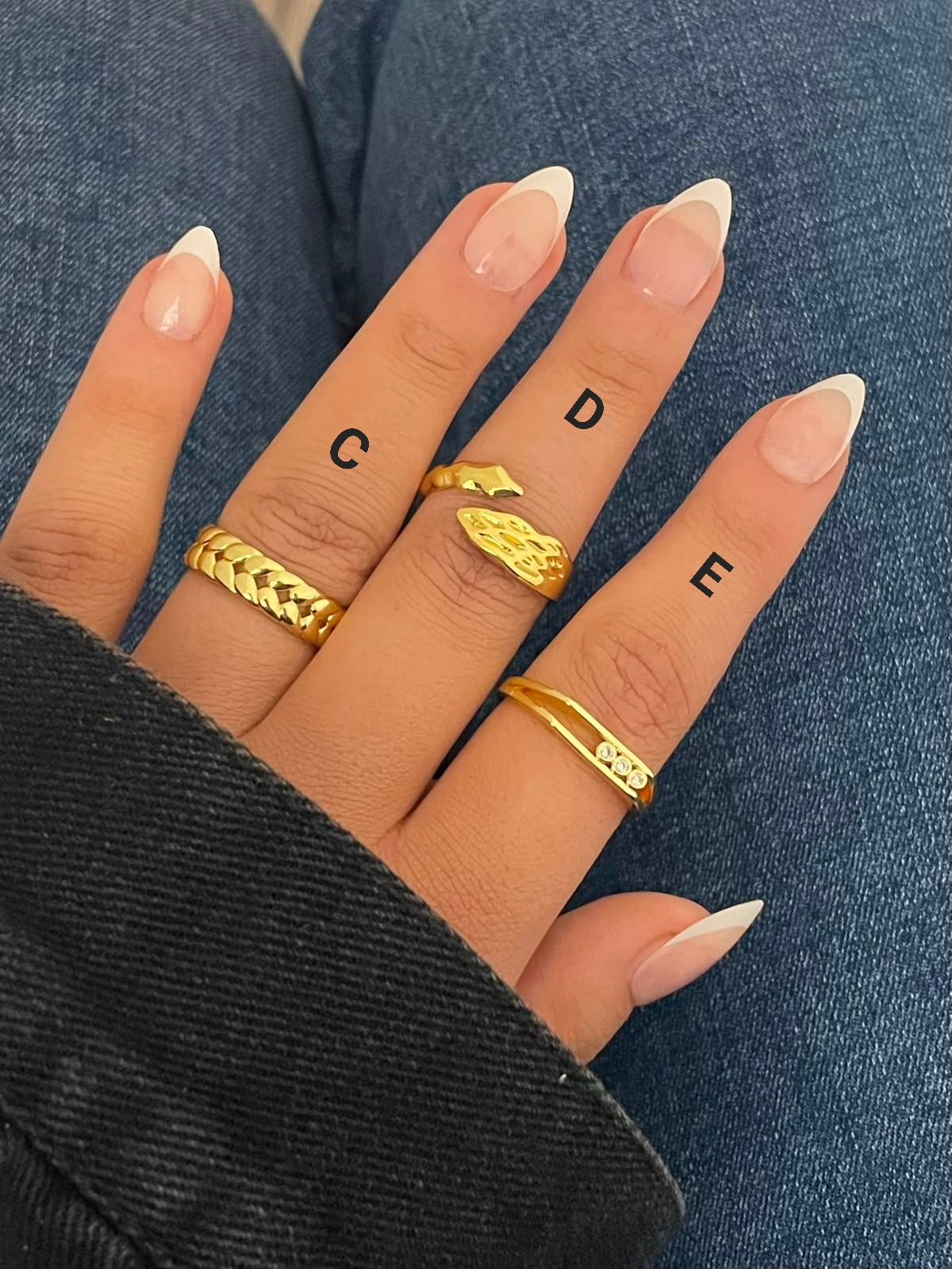 Stainless Steel Statement Rings Collection
